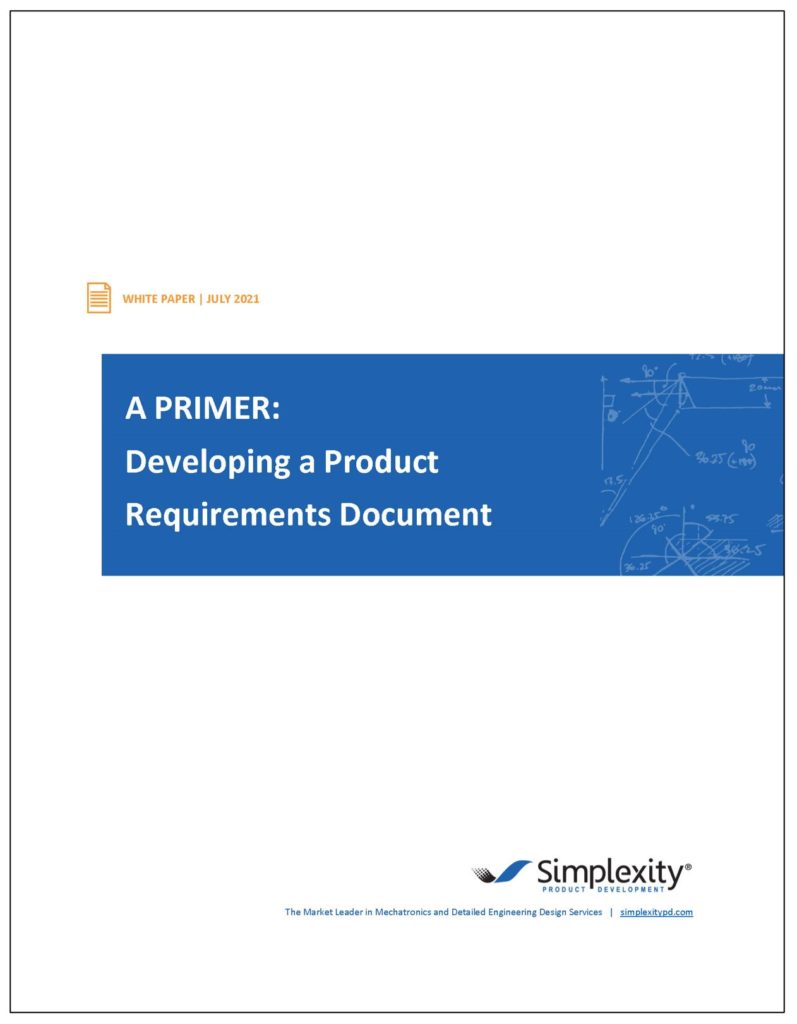 Developing a Product Requirements Document White Paper