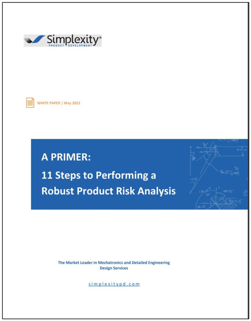Product Risk Analysis Templates Simplexity Product Development