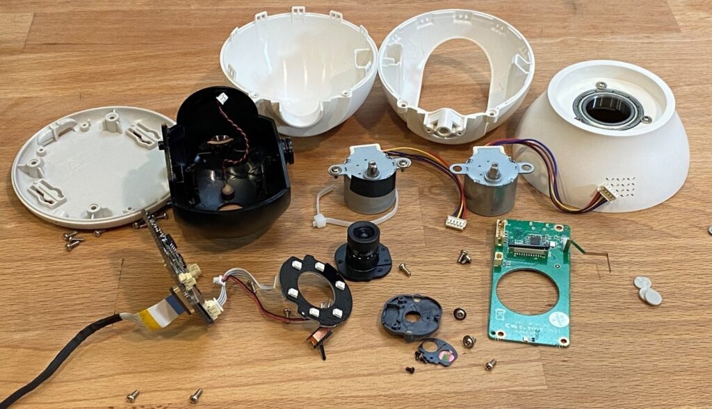 Pan-Tilt Security Camera Teardown PT2