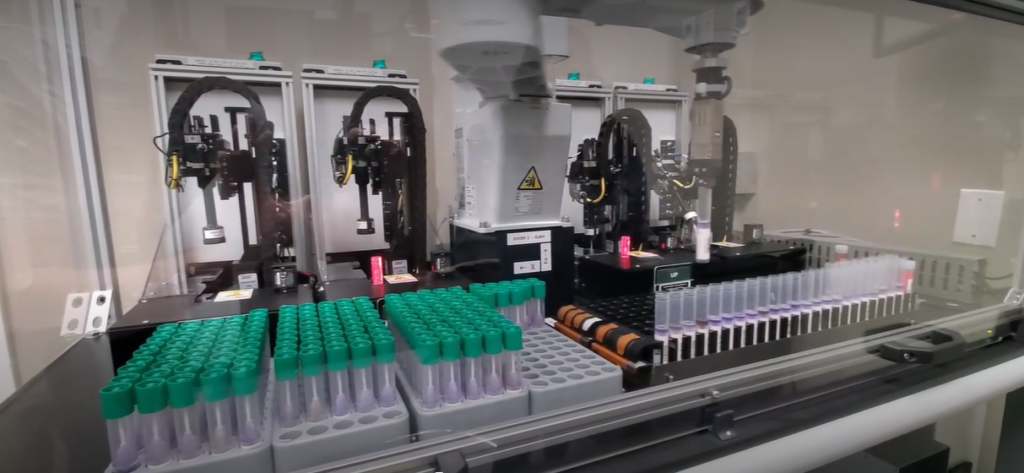 Automated DNA Sample Extraction Robot