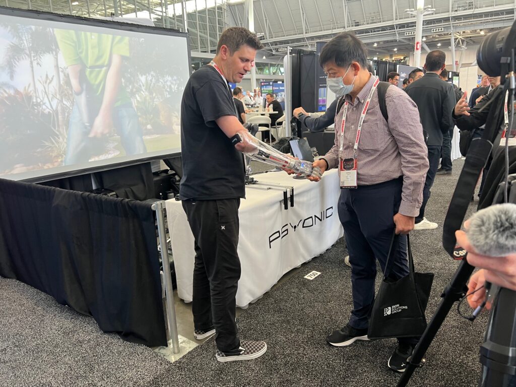 2025 Robotics Summit PSYONIC demonstration
